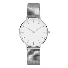 Load image into Gallery viewer, Fashion Big Brand Women Stainless Steel Strap Quartz Wrist Watch Luxury Simple Style Designed Watches Women's Clock